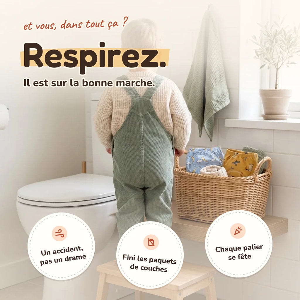 Respirez, il est sur la bonne marche