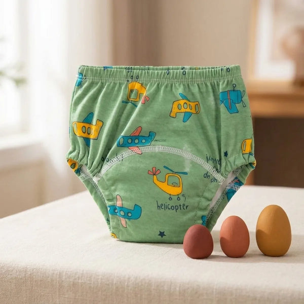 Culotte d'apprentissage lavable motif avions